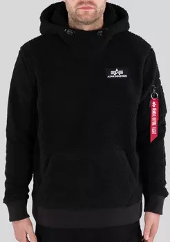 Alpha Industries Teddy Балахон, черный