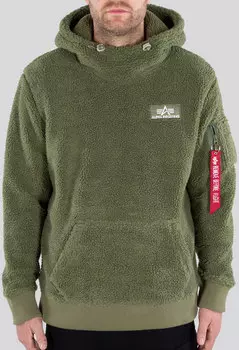 Alpha Industries Teddy Балахон, оливковый