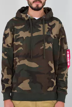 Балахон Alpha Industries X-Fit Camo, камуфляжный