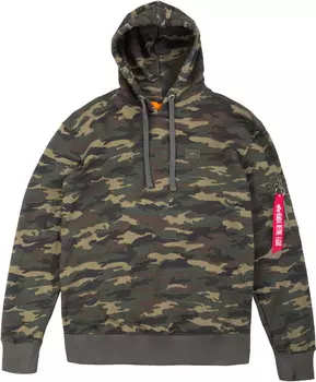 Alpha Industries X-Fit Толстовка мужская, камуфляжный