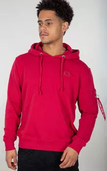 Alpha Industries X-Fit Толстовка мужская, красный