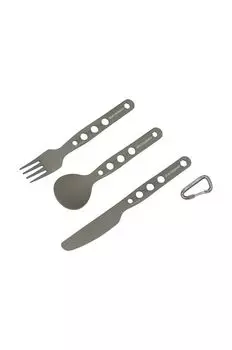 AlphaSet Cutlery Set туристический набор столовых приборов Sea to Summit, серый