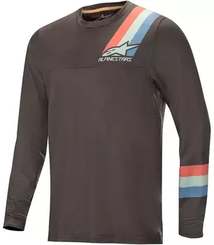 Alpinestars Alps 4.0 LS Велосипедов Джерси, серый/зеленый