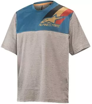 Alpinestars Alps 4.0 SS Молодежи велосипедов Джерси, светло-серый/синий