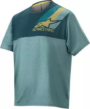 Джерси Alpinestars Alps 4.0 SS Молодежи велосипедные, зеленые