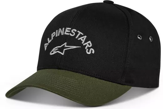 Alpinestars Arced Крышка, черный/зеленый
