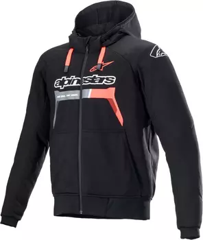 Куртка Alpinestars Chrome Ignition мотоциклетная текстильная, черно-красная