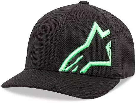 Alpinestars Corp Shift Mock Mesh Колпачок, черный/зеленый