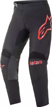 Alpinestars Fluid Chaser Брюки для мотокросса, черный/красный
