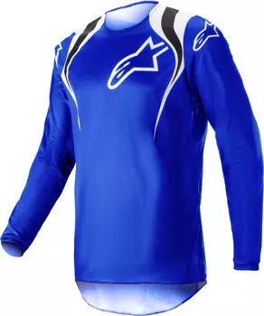 Мотокросс джерси Alpinestars Fluid Narin, синий/белый