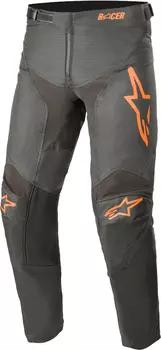 Штаны для мотокросса Alpinestars Racer Compass Youth, черный/оранжевый