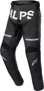 Штаны для мотокросса Alpinestars Racer Found Youth, черный/белый