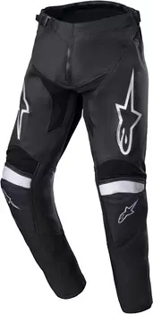 Штаны для мотокросса Alpinestars Racer Graphite 2023 Youth, черный/белый