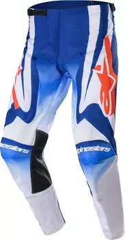 Штаны для мотокросса Alpinestars Racer Semi, синий/оранжевый