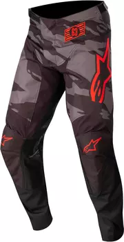 Штаны для мотокросса Alpinestars Racer Tactical, черный/серый/красный