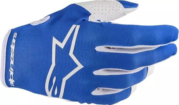 Alpinestars Radar Детские перчатки для мотокросса, синий/белый