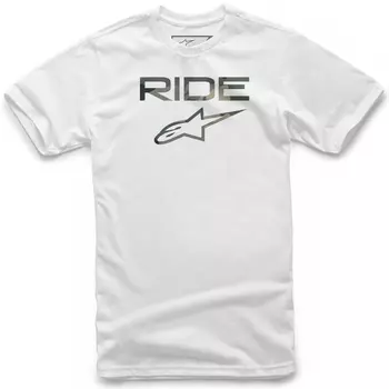 Футболка Alpinestars Ride 2.0 Camo, белый