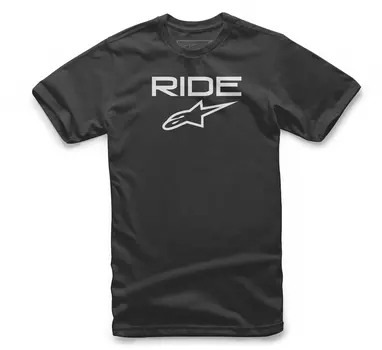 Alpinestars Ride 2.0 Tee Футболка, черный/белый