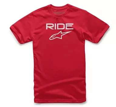 Alpinestars Ride 2.0 Tee Футболка, красный/белый