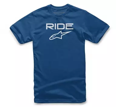 Alpinestars Ride 2.0 Tee Футболка, синий/белый