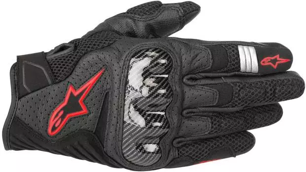 Перчатки Alpinestars SMX 1 Air V2, черный/красный