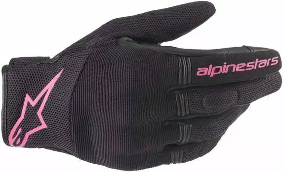 Alpinestars Stella Copper Дамы Мотоцикл перчатки, черный/розовый