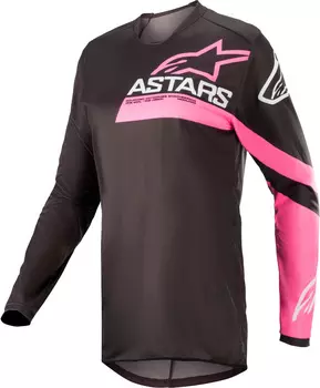 Женский джерси Alpinestars Stella Fluid, черный/розовый