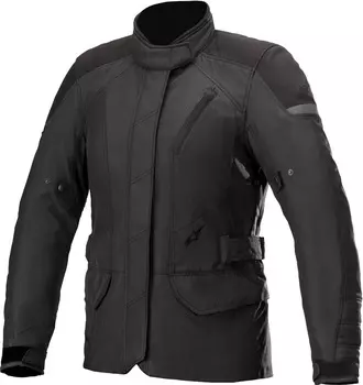Женская мотоциклетная текстильная куртка Alpinestars Stella Gravity Drystar, черный/черный