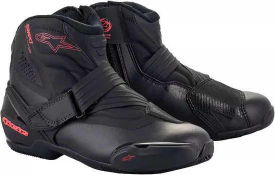 Женские мотоциклетные ботинки Alpinestars Stella SMX-1 R V2, черный/розовый