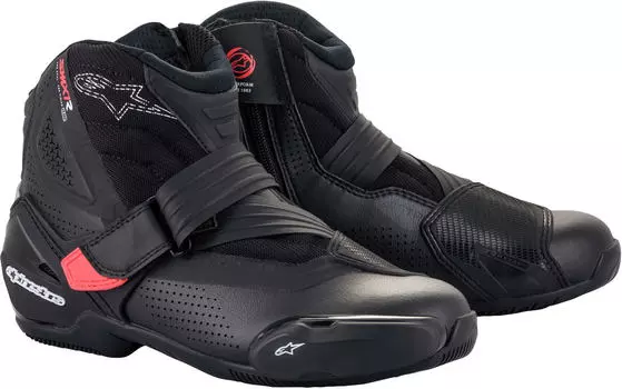Женские мотоциклетные ботинки Alpinestars Stella SMX-1 R V2 Vented, черный/розовый