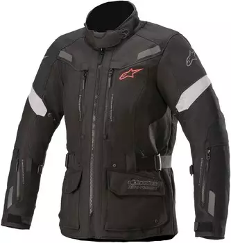 Alpinestars Stella Valparaiso V3 Drystar Дамы Мотоцикл Текстильный Куртка, черный