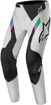 Брюки Alpinestars Super Tech Limited Edition MX, белый/черный