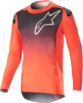 Мотокросс джерси Alpinestars Supertech Risen, оранжевый/черный