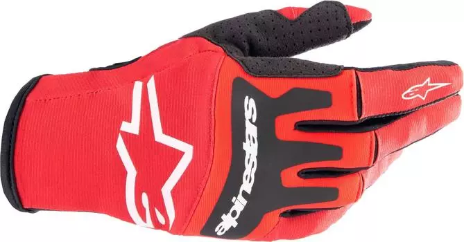 Перчатки для мотокросса Alpinestars Techstar, черный/красный