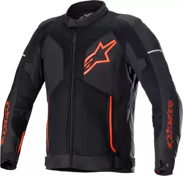 Мотоциклетная текстильная куртка Alpinestars Viper V3 Air, черный/красный