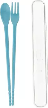 Alta AR0623066 Мини-набор палочек для еды, трехсторонний, синий ARTHA, Blue