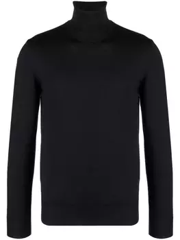 Altea джемпер из вирджинской шерсти с высоким воротником, черный