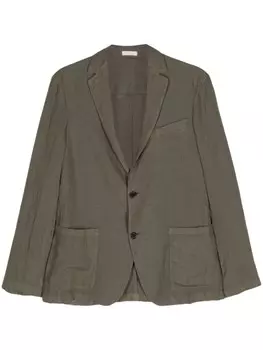 Altea льняной пиджак, зеленый