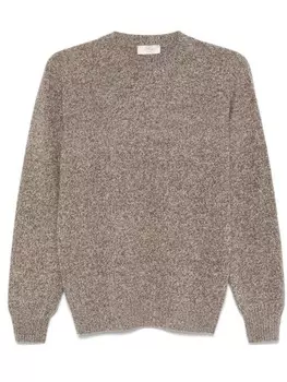 Altea меланжевый свитер, коричневый