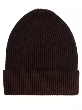 Altea шапка бини в рубчик, коричневый