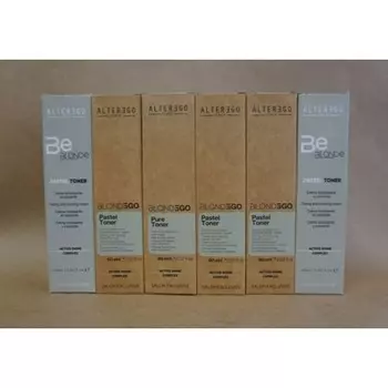 Alter Ego Italy BE BLONDE PASTE TONER Перманентная крем-краска для волос 2,02 унции