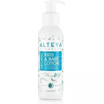 Alteya Organic Kids and Baby Lotion 110 мл Органический уход за детской кожей, сертифицированный Министерством сельского хозяйства США Alteya Organics