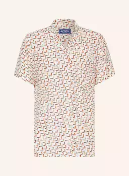 Althinia x malika favre курортная рубашка comfort fit Arrels Barcelona, белый