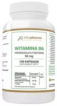 AltoPharma, Витамин B6 P-5-P, 120 капс. Inna marka