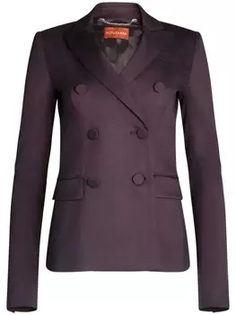 Altuzarra блейзер Indiana с заостренными лацканами, красный