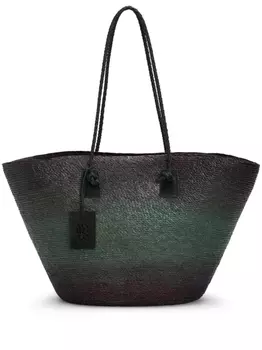 Altuzarra большая плетеная сумка Watermill, черный