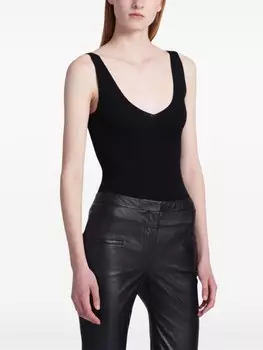 Altuzarra кашемировый топ Sadie, черный