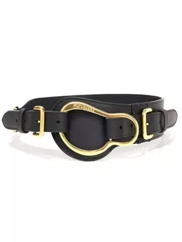 Altuzarra конный кожаный ремень, черный