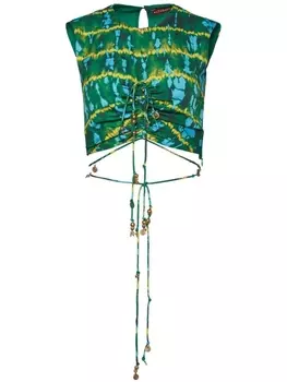 Altuzarra топ Ayana, зеленый