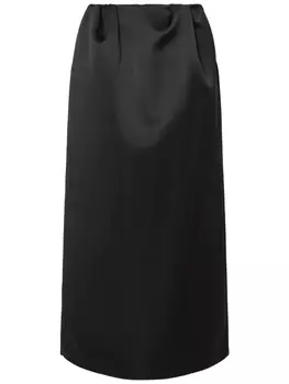 Altuzarra юбка миди Karina с завышенной талией, черный